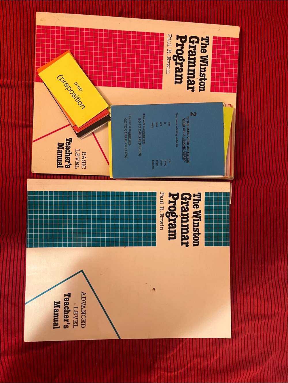 Grammar Program Book Set - Blue and Pink Covers